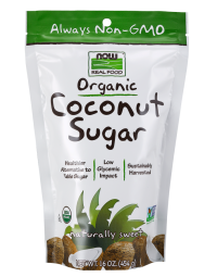 NOW Foods Coconut Sugar, Organic - 16 oz.
