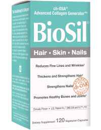 BioSil Hair Skin Nails, 120 Capsules