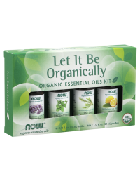 NOW Foods Let It Be Organically Organic Oils Kit