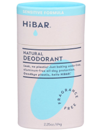 HiBAR Fragrance Free Deodorant, 2.25 oz.  