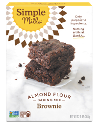 Simple Mills Gluten Free Brownie Mix, 12.9 oz.