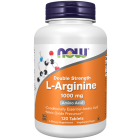 NOW Foods L-Arginine, Double Strength 1000 mg - 120 Tablets