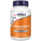 NOW Foods L-Phenylalanine 500 mg - 120 Veg Capsules