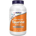 NOW Foods Taurine, Double Strength 1000 mg - 250 Veg Capsules