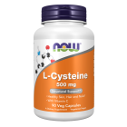 NOW Foods L-Cysteine 500 mg - 90 Veg Capsules
