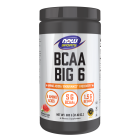 NOW Foods BCAA Big 6 Powder, Watermelon Flavor - 600 g