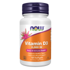 NOW Foods Vitamin D-3 2000 IU - 120 Softgels