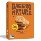 Back To Nature Peanut Butter Creme Cookies - Front view