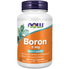 NOW Foods Boron 3 mg - 250 Veg Capsules