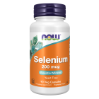 NOW Foods Selenium 200 mcg - 90 Veg Capsules