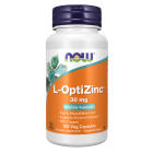 NOW Foods L-OptiZinc® 30 mg - 100 Veg Capsules