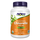 NOW Foods Chlorella 500 mg, Organic - 200 Tablets