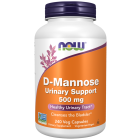 NOW Foods D-Mannose 500 mg - 240 Veg Capsules