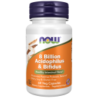 NOW Foods 8 Billion Acidophilus & Bifidus - 60 Veg Capsules