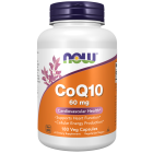 NOW Foods CoQ10 60 mg - 180 Veg Capsules
