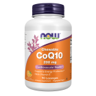 NOW Foods CoQ10 200 mg - 90 Lozenges
