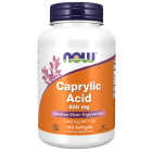NOW Foods Caprylic Acid 600 mg - 100 Softgels