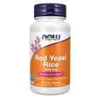 NOW Foods Red Yeast Rice 600 mg - 60 Veg Capsules