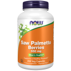 NOW Foods Saw Palmetto Berries 550 mg - 250 Veg Capsules