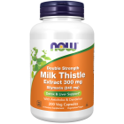 NOW Foods Milk Thistle Extract, Double Strength 300 mg - 200 Veg Capsules