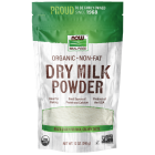 NOW Foods Non-Fat Dry Milk Powder, Organic - 12 oz.
