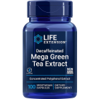 Life Extension Decaffeinated Mega Green Tea Extract, 100 Capsules