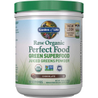Garden of Life Raw Organic Perfect Food Green Superfood Powder, Chocolate Cacao Flavor, 11.9 oz.