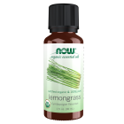 NOW Foods Lemongrass Oil, Organic - 1 fl. oz.