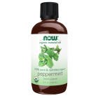 NOW Foods Peppermint Oil, Organic - Front view