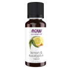 NOW Foods Lemon & Eucalyptus Oil Blend - 1 fl. oz.