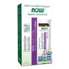 NOW Foods Lavender Essential Oil Blend, Organic Roll-On - 10 mL
