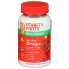 SmartyPants Organic Kids Formula with Omegas, 120 Veggie Gummies