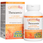 Natural Factors CuruminRich Theracurmin, 30mg, 60 Vegetarian Capsules