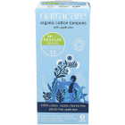 NatraCare Organic Cotton Regular Tampons With Applicator, 16 Count