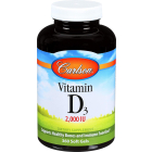 Carlson Vitamin D3, 2,000 IU, 360 Softgels