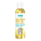 NOW Foods Soothing Baby Oil, Fragrance Free - Front view