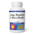 Natural Factors Lung, Bronchial & Sinus Health - Front view