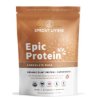Sprout Living Epic Chocolate Maca Protein Powder - Front view