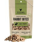 Vital Essentials Freeze Dried Dogs Treat Rabbit Bites - Front view