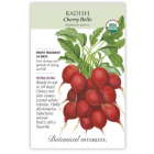 Botanical Interests Radish Cherry Belle - Main