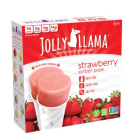 Jolly Llama Strawberry Sorbet Pops - Main