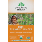 Organic India Tulsi Turmeric Ginger Tea - Main