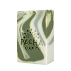Pacha Soap Co. Cucumber & Basil Bar Soap - Front view