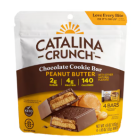Catalina Crunch Dark Chocolate Cookie Bar with Peanut Butter Flavor, 4 Bars