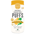 Serenity Kids Grain Free Puffs White Cheddar and Cauliflower Spinach - Front view
