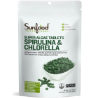 Sunfood Spirulina/Chlorella Tablets - Front view