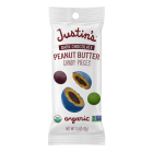 Justin's Dark Chocolate Peanut Butter Candy Pieces - Front view