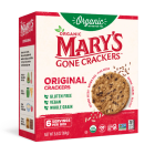 Mary's Gone Crackers Cheezee Plant-Based Cheddar Crackers - Front view