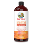 MaryRuth's Liquid Morning Multivitamin + Hair Growth Peach Mango, 30oz.