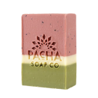 Pacha Soap Co. Watermelon & Mint Bar Soap - Front view